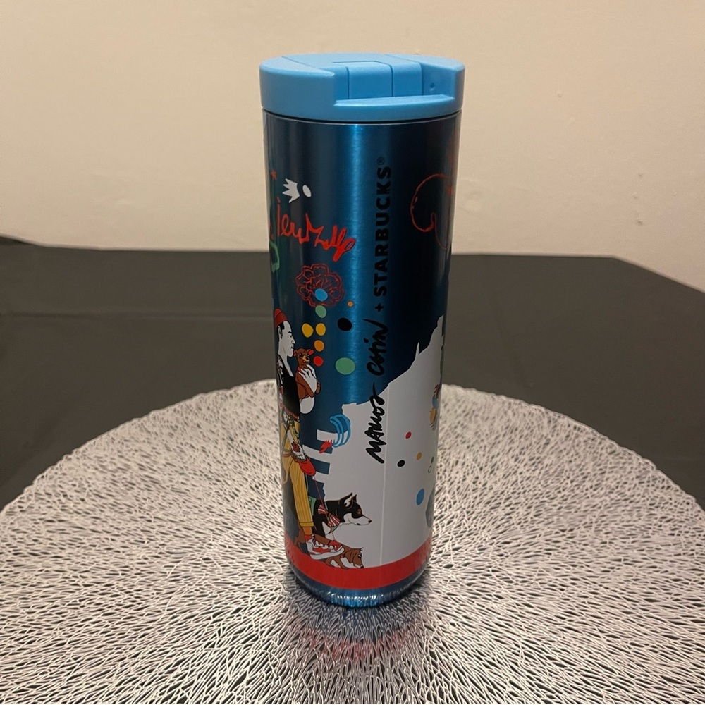 Starbucks Blue Travel Tumbler